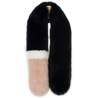 Écharpe Pom Poms moderne, foulard épais et chaud en vraie fourrure de lapin, pour femmes,