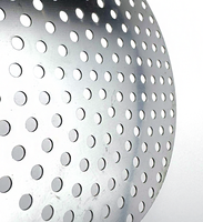 Tôles métalliques perforées à mailles ou à trous hexagonaux/en forme de fleur de prunier/carrés/ronds, en acier argenté, avec filtres offerts, certifiées ISO - Ventes Flash