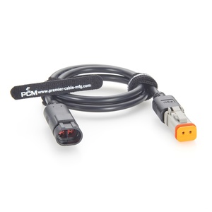 Kabel Adaptor 2 Arah Deutsch DT06-2S ke TE AMP Superseal 282104-1 16AWG Tahan Air untuk Sensor Sistem Perkabelan Perbaikan Otomotif - Product Image 3