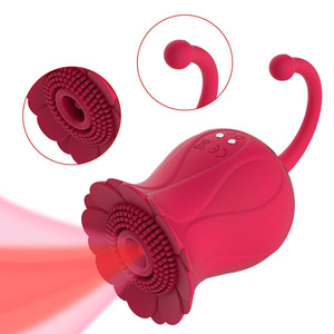 Nuevo Vibrador Estimulador de Clítoris con Forma de Lengua de Girasol, Masajeador Vibratorio para Lamer y Estimular, Juguetes Sexuales - Product Image 2