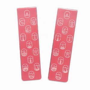 Custom floding segnalibri magnetici commercio all'ingrosso di qualsiasi <span class=keywords><strong>dimensione</strong></span> e la forma di carta libro marks con magnete per i regali di promozione - Product Image 2