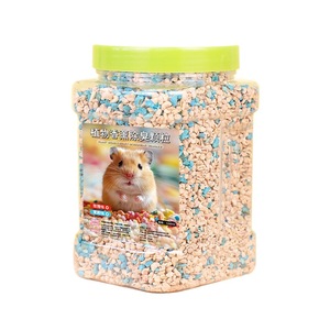 Gránulos de arena para hámsteres, refrescantes, eliminan olores, para mascotas pequeñas, material de papel ecológico, sin perfume, tipo adsorbente - Product Image 2