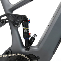Joyebikes Bafang M510 M600 M620 cadre en Fiber de carbone à entraînement central emtb double Suspension tout-Terrain batterie de 17,5 ah Ebike