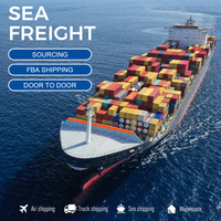 Services logistiques Amérique Agent d'expédition Amazon FBA DDP Porte à Porte Transitaire maritime et aérien de Chine vers les États-Unis