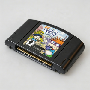 Cartouche de jeu N64 pour <span class=keywords><strong>Rugrats</strong></span> in Paris: the Movie USA - Version NTSC anglaise pour console de jeux Nintendo 64 - Product Image 2