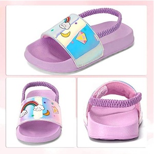 Pantuflas de Dibujos Animados de <span class=keywords><strong>la</strong></span> <span class=keywords><strong>Pantera</strong></span> <span class=keywords><strong>Rosa</strong></span>, Pantuflas Deportivas para Niños Pequeños, Pantuflas con Correa de Marca Privada para Niños Grandes - Product Image 6