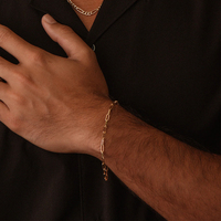 Bracelet simple pour homme EMANCO, chaîne en acier inoxydable de 2 mm, style trombone, réglable, accessoires de mode, cadeaux d'anniversaire, vente directe
