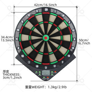Panneau de fléchettes électronique PENPEN à pointe souple, sortie d'usine, entraînement et compétition, matériau plastique de sécurité pour enfants B14 - Product Image 3