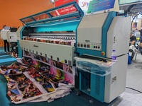 Impresora Digital Plotter FY-3200AT Plus H4 H6 3.20m Alpha 1024 25PL Head Infiniti Challenger para Pancartas Flexibles, Vinilo y Películas Blandas