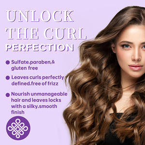 Nhà máy tùy chỉnh tóc xoăn dầu gội & điều hòa thiết lập với dầu dừa, cho lượn sóng và coily tóc, giảm xoăn cứng và sửa chữa tóc khô - Product Image 6