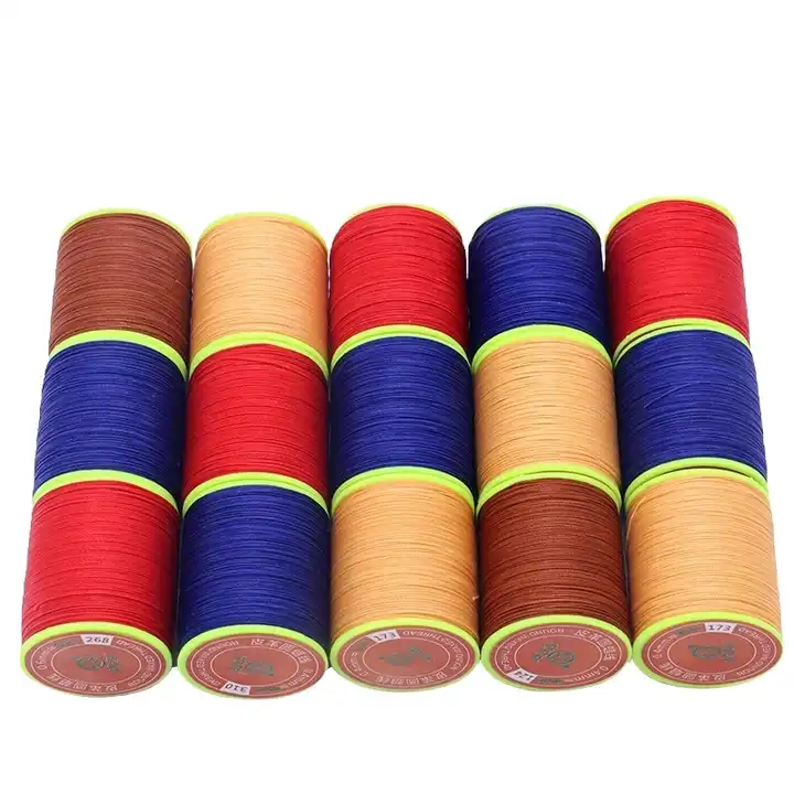 20 Rolls Wax String for Bracelet Making 20 Colors 0.8mm Waxed