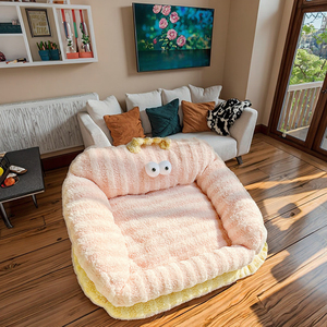 Small Size Eco-friendly Winter Warm <strong>Dog</strong> <strong>Kennel</strong> with Soft Cushion Modern Style Puppy Bed Popular Cat <strong>Kennel</strong> Pet Bed Solid Pattern - Product Image 1