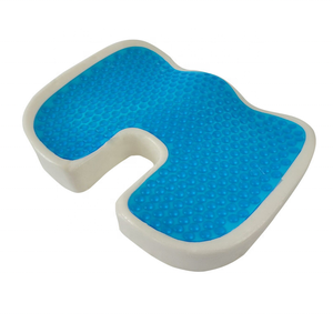 Hot Sale Gel Enhanced Sitzkissen Rutsch festes ortho pä disches Gel Memory Foam Steißbein kissen Wasserdichtes Sitzkissen - Product Image 6