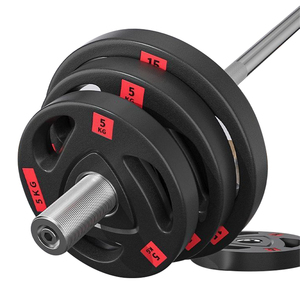 Vendita calda rivestita in gomma resistente all'impatto e indossare comode piastre per <span class=keywords><strong>bilanciere</strong></span> - Product Image 2