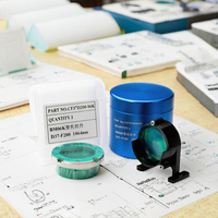 Nouvel ensemble de lentilles de collimation et de focalisation LUMOSLASER BM06K D37 F100 F150 F200, pièces d'équipement laser pour tête de découpe