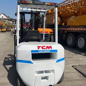 Chariot élévateur diesel TCM d'occasion FD25T3, d'origine japonaise, haute efficacité, capacité de 10 tonnes, bon état, à vendre - Product Image 1