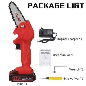 4-Inch <b>Mini</b> <b>Cordless</b> <b>Chainsaw</b> 2000mAh Lithium-Ion Battery 20V Wood Cutting Power Tool Customizable OEM for DIY Industrial Use 21 - Product Image 5