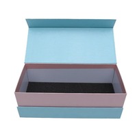 Boîte cadeau en carton rigide pliable de luxe personnalisée avec aimant