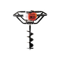 Machine de terrassement à essence 2 temps 62 cm³ haute puissance pour usage domestique, perceuse à trous, tarière, foreuse de terre