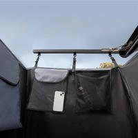 Tente de douche portable à fixer sur un véhicule, auvent de confidentialité pour camping-car, tente de douche de camping avec toit