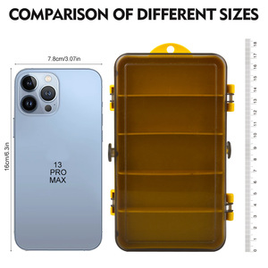 Boîte de rangement multifonctionnelle pour accessoires de pêche à la mouche, leurres, spinnerbaits et hameçons – Vente en gros - Product Image 5