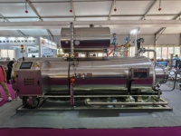 Autoclave à vapeur automatique industrielle pour sachets de soupe en aluminium avec tunnel de vapeur pour la pasteurisation des jus et la stérilisation des boissons