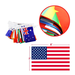 Prezzo di fabbrica decorazioni <span class=keywords><strong>mondo</strong></span> giochi di calcio in poliestere tutti i paesi <span class=keywords><strong>mappa</strong></span> <span class=keywords><strong>del</strong></span> <span class=keywords><strong>mondo</strong></span> Banner <span class=keywords><strong>con</strong></span> bandiera di stringa - Product Image 2