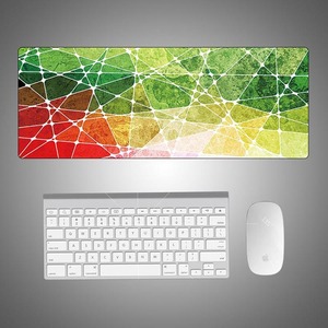 <span class=keywords><strong>2025</strong></span> nóng bán nhà máy OEM Tùy chỉnh cao su tự nhiên hình học chuột gamer Pad bàn phím Bàn mềm vải chuột Pad - Product Image 4