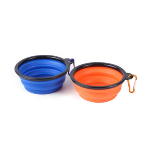 Fabricant Vente en gros Portable Outdoor Food Storage Bowl Scoop 6 Set Dog Travel Bag - Product Image 3