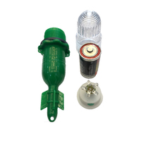 Lumière de pêche sous-marine led twinkle torpille filet de pêche lumière attirant les poissons