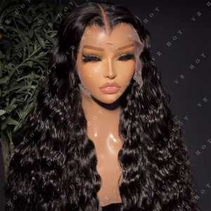 Mật độ 250 13x4 ren phía trước tóc giả tóc con người nguyên Trinh Brazil 40 inch lỏng sâu sóng glueless Tóc Giả 13x6 HD ren phía trước tóc giả - Product Image 2