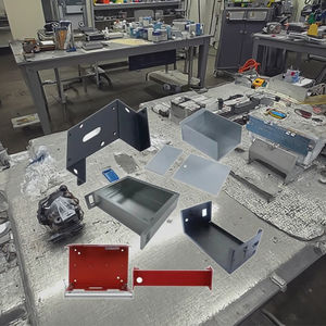 Panel Adaptor logam desain kustom Harga Murah cap struktur braket segitiga aluminium baja tahan karat berlapis bubuk - Product Image 4