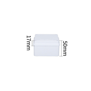 90x90x50mm IP65 <b>Waterproof</b> Junction <b>Box</b> ABS Plastic Custom Hole Opening Support with Built-in Sealing Strip Outdoor Enclosure - Product Image 4