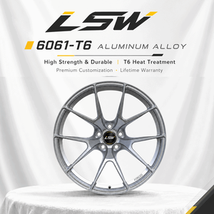 LS8066 Llantas forjadas personalizadas de 1 pieza con diseño de plato profundo 5x114.3 5x120 5x130 5x127, llantas de 17-26 pulgadas aptas para Mercedes Audi BMW Urus - Product Image 4