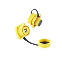 Adaptador Tipo B de Grado Industrial, Conector Hembra, Fijación con Brida Cuadrada, Especificaciones Personalizables, Compatible con Impresoras