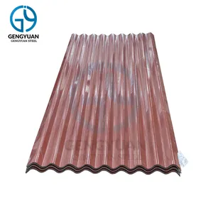 China Factory Seller Metal Galvanized Roofing Sheet Zinc Color Coated Corrugated Steel Sheet