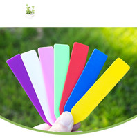 Étiquettes de plantes de jardin de haute qualité, 100 pièces, 4 pouces, imperméables, multicolores, en plastique, pour pépinière
