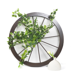 American Country-Style bánh xe tường treo, Bắc Âu Ins trang trí nội thất, Vòng Cổ Điển Trang trí bằng gỗ - Product Image 6