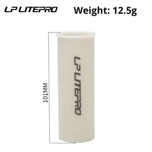 LP LitePro Durable plegable bicicleta asiento post cubierta PE medio tubo cubierta 33,9mm asiento poste manga bicicleta accesorios - Product Image 4