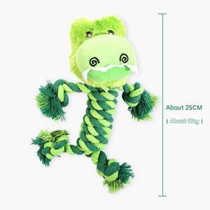 Juguete de Peluche de Cocodrilo para Mascotas, Resistente a Mordidas, Ecológico, Divertido e Interactivo, para Perros, Uso en Interiores y Exteriores, 26066 - Product Image 5