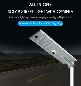 All in One Solar Street Flood <b>Light</b> 200W 300W 400W 800 Watts <b>Motion</b> <b>Sensor</b> Street Wall <b>Light</b> With Cctv Camera - Product Image 2