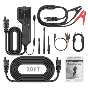 Ancel PB600 Xe pin <span class=keywords><strong>Tester</strong></span> 12V/24V điện probe mạch <span class=keywords><strong>Tester</strong></span> Kit điện tích hợp tự động hệ thống pin Công cụ Chẩn Đoán - Product Image 2