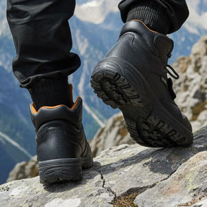 <span class=keywords><strong>Scarpe</strong></span> <span class=keywords><strong>Antinfortunistiche</strong></span> Impermeabili in Vera Pelle Antiscivolo 0082ST-4 <span class=keywords><strong>per</strong></span> Officina Umida, <span class=keywords><strong>Scarpe</strong></span> <span class=keywords><strong>Antinfortunistiche</strong></span> con Lacci a Taglio Medio Anti-schiacciamento - Product Image 3