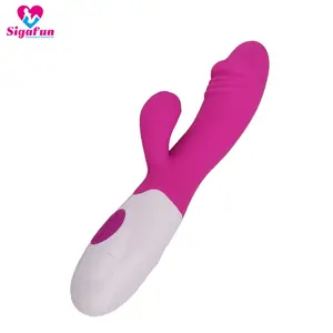 Clitoral Stimulation 30 Frequency Modes Silicone Female Adult Rabbit Vibrator Sex Toys For Woman
