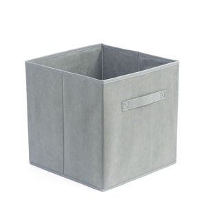 Unlidded Solid Color Foldable Fabric Storage Box-Clothing <b>Organizer</b> with 18L Capacity Modern Design for Household & <b>Toy</b> Storage - Product Image 6