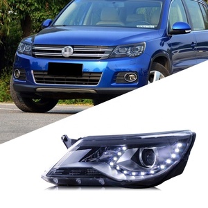 Front <strong>Lamp</strong> for VW Tiguan 2010-2012 Headlight Assembly <strong>Conversion</strong> High-match LED Daytime Running Light Bifocal Lens <strong>Xenon</strong> - Product Image 2