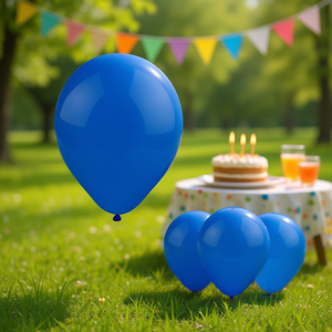 Globos de Látex Azules D0100XU0EET de 25 cm, Desechables, para Cumpleaños, Bodas, Eventos, Paquete de 600 - Product Image 2