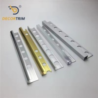 Bandes de transition décoratives en aluminium pour bordures