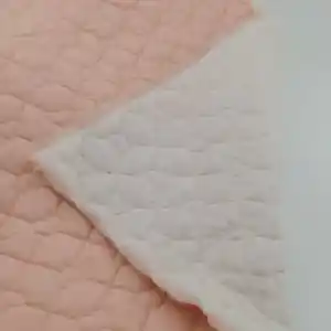 Tessuto trapuntato con motivo a cuore piccolo di colore rosa dal design carino per cappotto per bambini