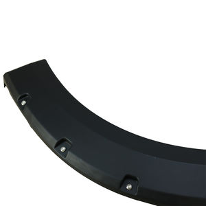 नए प्रतिस्थापन बाहरी सामान पिकअप ट्रक पीपी रबर फेंडर फ्लेयर्स F-150 2015-2016 के लिए आर्क गार्ड कार व्हील आईब्रो - Product Image 3